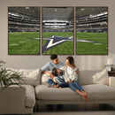 Dallas Cowboys Football Team Print - Arlington AT&T Stadium by MyGreatCanvas | Canvas Wall Art Prints | Photo Prints & Wall Decor