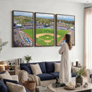 Citi Field Wall Art Print | 3-Panel New York Mets Baseball