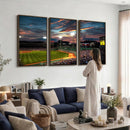 Fenway Park Wall Art Canvas Print | Large Baseball Stadium