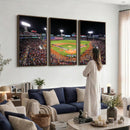 Fenway Park Wall Art Canvas Print | Large Baseball Stadium