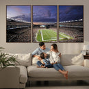 New England Patriots Football Team Print - Foxborough by MyGreatCanvas | Canvas Wall Art Prints | Photo Prints & Wall Decor