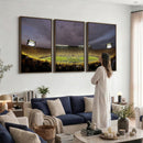 Michigan Wolverines Print - Michigan Stadium Wall Art Canvas