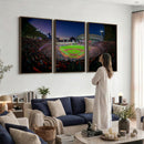 Houston Astros Baseball Print Canvas - Houston Minute Maid