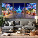 Disney Castle Wall Art – Large Magic Kingdom Canvas Artwork, by MyGreatCanvas | Canvas Wall Art Prints | Photo Prints & Wall Decor