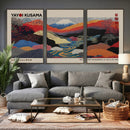 Yayoi Kusama Wall Art – Framed Japanese Abstract Art Print,