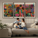 Framed Yayoi Kusama 1986 Wall Art Print – Japanese Wall Art