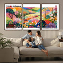 Framed Yayoi Kusama 1986 Wall Art Print – Japanese Wall Art