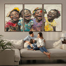 Shai Yossef style Joyful Childhood Canvas Wall Art - by MyGreatCanvas | Canvas Wall Art Prints | Photo Prints & Wall Decor