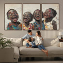 Shai Yossef Print - Joyful Childhood Canvas Wall Art -