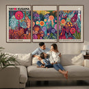 Yayoi Kusama Wall Art Canvas Print, Abstract Art, Large