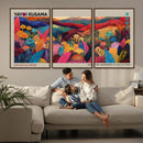 Yayoi Kusama Wall Art Canvas Print, Abstract Art, Large