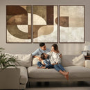 Wabi Sabi Geometric Wall Art | Abstract Modern Minimalist