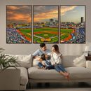 Chicago Wrigley Field Wall Art Canvas Print – Iconic