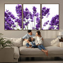 Lavender Flower Wall Art Canvas Print by MyGreatCanvas | Canvas Wall Art Prints | Photo Prints & Wall Decor
