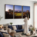 Iowa Hawkeyes Kinnick Stadium Wall Art Canvas Print, Framed