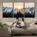 Abstract Forest Wall Art - Serene Nature Canvas Print with by MyGreatCanvas | Canvas Wall Art Prints | Photo Prints & Wall Decor