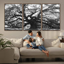 Ancient Oak Wall Art Canvas Print – Gnarled Tree Twisted by MyGreatCanvas | Canvas Wall Art Prints | Photo Prints & Wall Decor