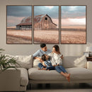 Rustic Barn Wall Art – Framed Countryside Farmhouse Canvas by MyGreatCanvas | Canvas Wall Art Prints | Photo Prints & Wall Decor