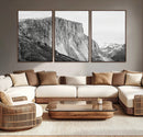 El Capitan Wall Art Canvas Print – Framed Yosemite Cliff