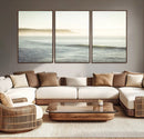 Coastal Cliffs Wall Art Canvas Print – Misty Ocean Seascape