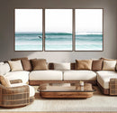 Surfing Wall Art Canvas Print – Framed Ocean Waves