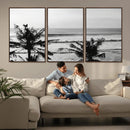 Tropical Coastline Wall Art Canvas Print – Framed Palm Trees by MyGreatCanvas | Canvas Wall Art Prints | Photo Prints & Wall Decor