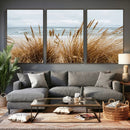Beach Grass Wall Art Canvas Print – Framed Coastal Dunes Art by MyGreatCanvas | Canvas Wall Art Prints | Photo Prints & Wall Decor