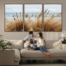 Beach Grass Wall Art – Framed Coastal Dunes Canvas Artwork, by MyGreatCanvas | Canvas Wall Art Prints | Photo Prints & Wall Decor