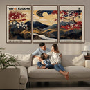 Modern Japanese Wall Art Canvas Print – Framed Abstract by MyGreatCanvas | Canvas Wall Art Prints | Photo Prints & Wall Decor