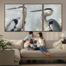 Bird Canvas Decor Wall Art Canvas Print – Framed Coastal