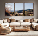 Rustic Landscape Wall Art Canvas Print – Serene Valley Scene