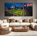 Target Field Wall Art Canvas Print – Baseball Stadium by MyGreatCanvas | Canvas Wall Art Prints | Photo Prints & Wall Decor