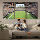 Chicago Bears Soldiers Field Wall Art Canvas Print – Framed