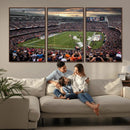 Chicago Bears Soldiers Field Wall Art Canvas Print – Framed by MyGreatCanvas | Canvas Wall Art Prints | Photo Prints & Wall Decor