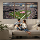 Chicago Bears Soldiers Field Wall Art Canvas Print – Framed