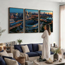 Chicago Bears Soldiers Field Wall Art Canvas Print – Framed