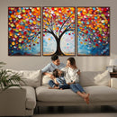 Vibrant Tree of Life Canvas Wall Art – Colorful Abstract by MyGreatCanvas | Canvas Wall Art Prints | Photo Prints & Wall Decor