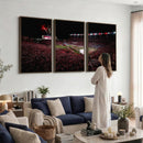 William Brice Stadium Wall Art Print – Baseball Game Room