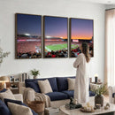 Dooley Stadium Wall Art, Sports Arena Canvas Print, Dooley