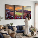 Dooley Stadium Wall Art, Sports Arena Canvas Print, Dooley