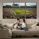 Green Bay Packers Lambeau Field Stadium Wall Art Canvas by MyGreatCanvas | Canvas Wall Art Prints | Photo Prints & Wall Decor