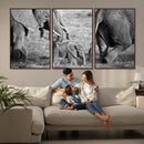 Wild Elephant Wall Art Canvas Print by MyGreatCanvas | Canvas Wall Art Prints | Photo Prints & Wall Decor