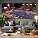 Boise State Stadium Large Wall Art Canvas Print for Living by MyGreatCanvas | Canvas Wall Art Prints | Photo Prints & Wall Decor