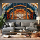 Abstract Wood Grain Canvas Print, Tree Ring Pattern Wall by MyGreatCanvas | Canvas Wall Art Prints | Photo Prints & Wall Decor