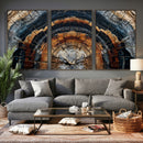 Abstract Wood Grain Canvas Print, Tree Ring Pattern Wall by MyGreatCanvas | Canvas Wall Art Prints | Photo Prints & Wall Decor