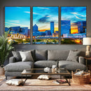 Atlanta Skyline Wall Art Canvas Print, Atlanta Downtown by MyGreatCanvas | Canvas Wall Art Prints | Photo Prints & Wall Decor