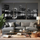 Austin Skyline Wall Art Canvas Print, Austin Downtown Night by MyGreatCanvas | Canvas Wall Art Prints | Photo Prints & Wall Decor