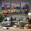 Baltimore Skyline Wall Art Canvas Print, Baltimore Downtown by MyGreatCanvas | Canvas Wall Art Prints | Photo Prints & Wall Decor