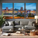 Baltimore Skyline Wall Art Canvas Print, Baltimore Downtown by MyGreatCanvas | Canvas Wall Art Prints | Photo Prints & Wall Decor