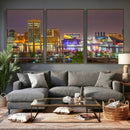 Baltimore Skyline Wall Art Canvas Print, Baltimore Downtown by MyGreatCanvas | Canvas Wall Art Prints | Photo Prints & Wall Decor